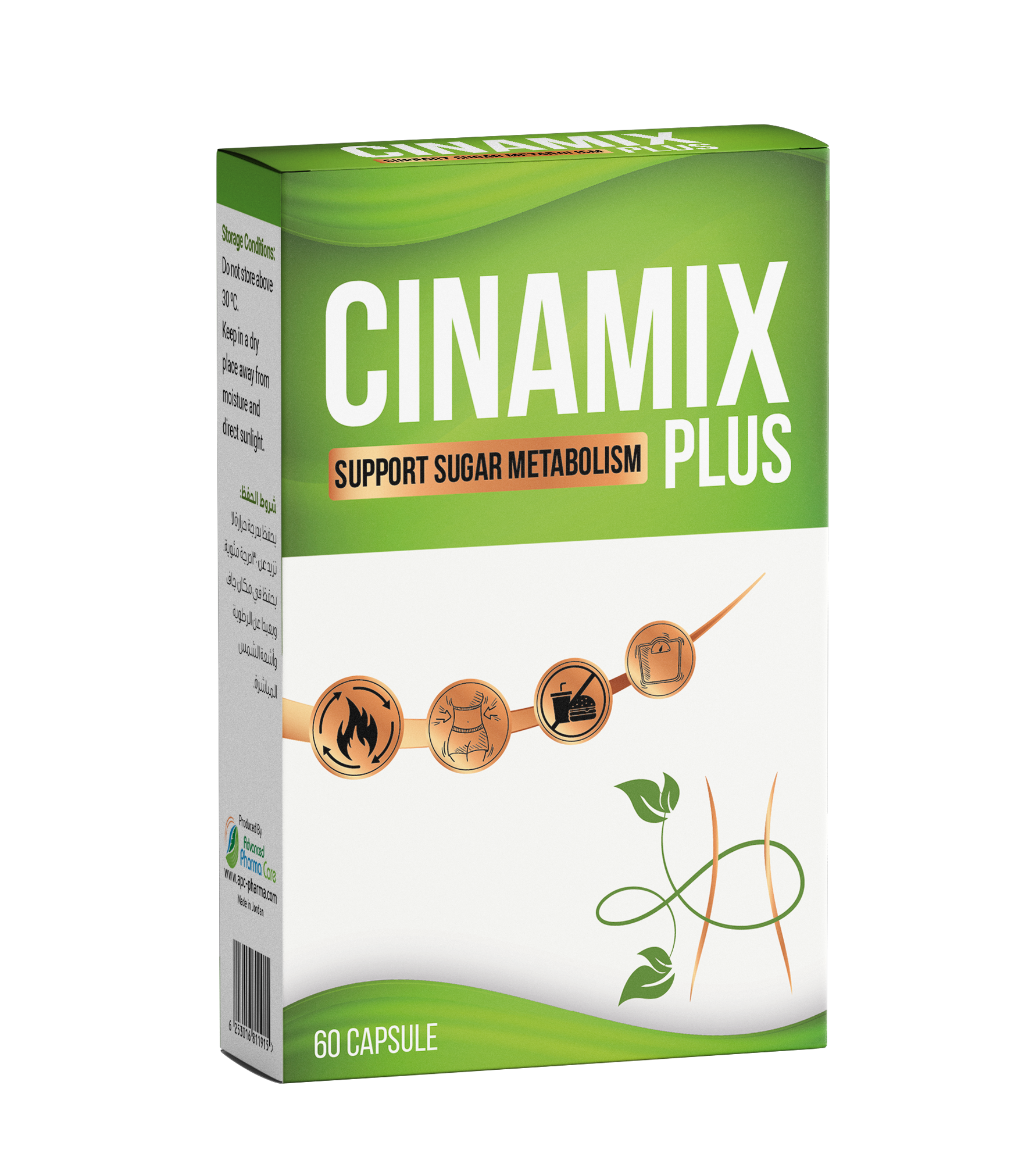 Cinamix plus 60 Capsules